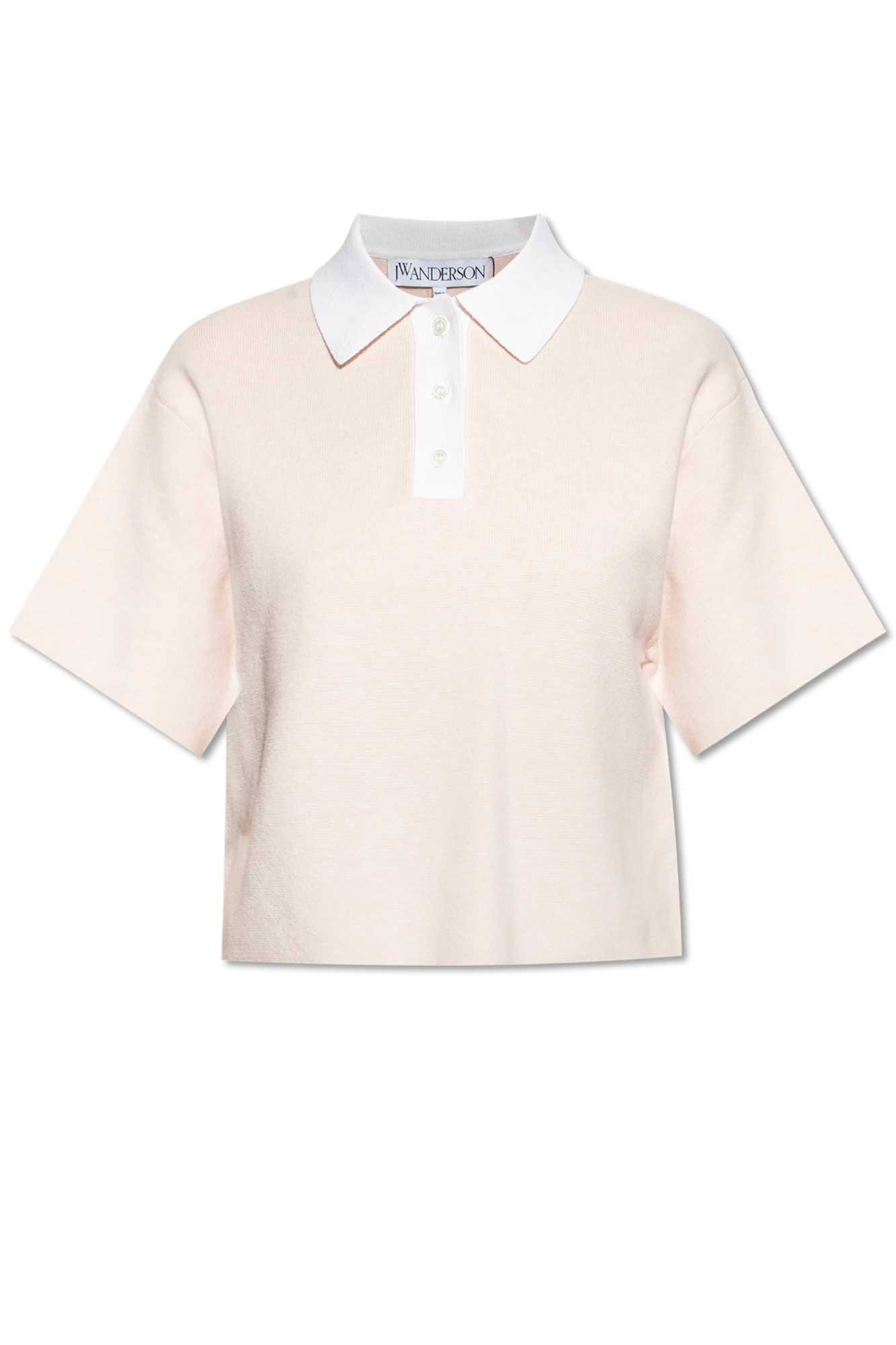 Pink Polo with cashmere finish JW Anderson - Vitkac AS